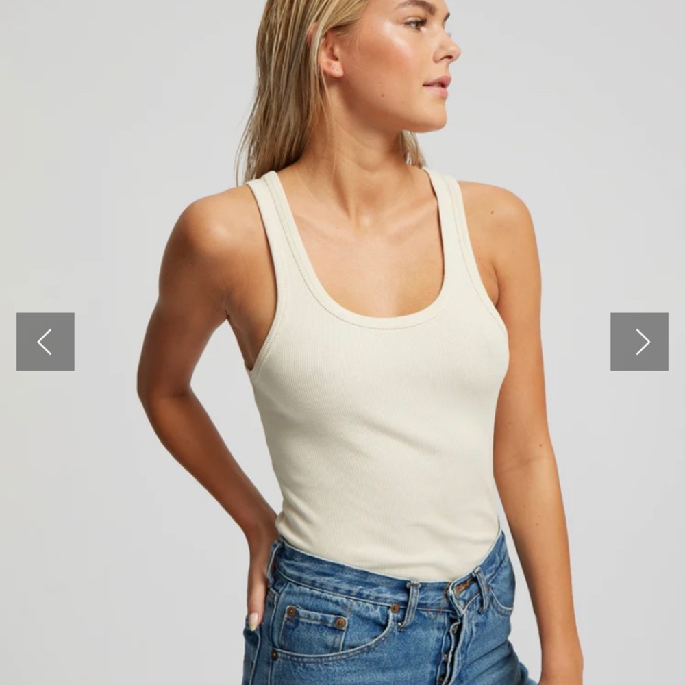 Colorful standard ribbed tank tops